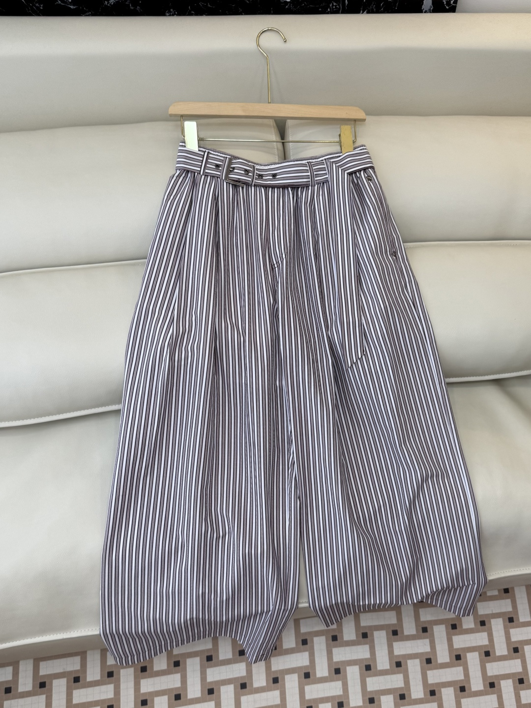 LZ26004B+26004A#新款套装💕BC 最新款套装 30% 真丝70% 棉 长袖衬衫➕长裤 套装