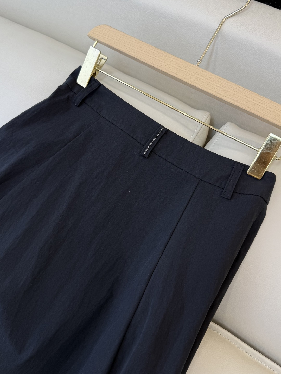 LZ26009B#新款半裙💕BC 75%棉 大摆长半裙 黑色 蓝色 SM L