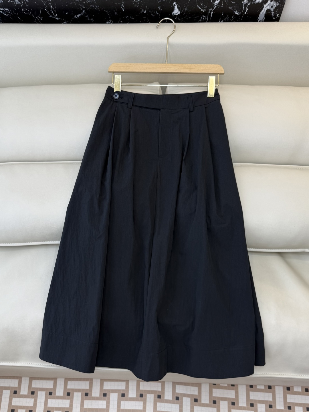 NO:715343,LZ26009B# New skirt P BC 75 cotton large hem long skirt black blue SM L,,skirts,19860909LZ26009B#新款半裙P BC 75棉 大摆长半裙 黑色 蓝色 SM L,,skirts,,Women's clothing