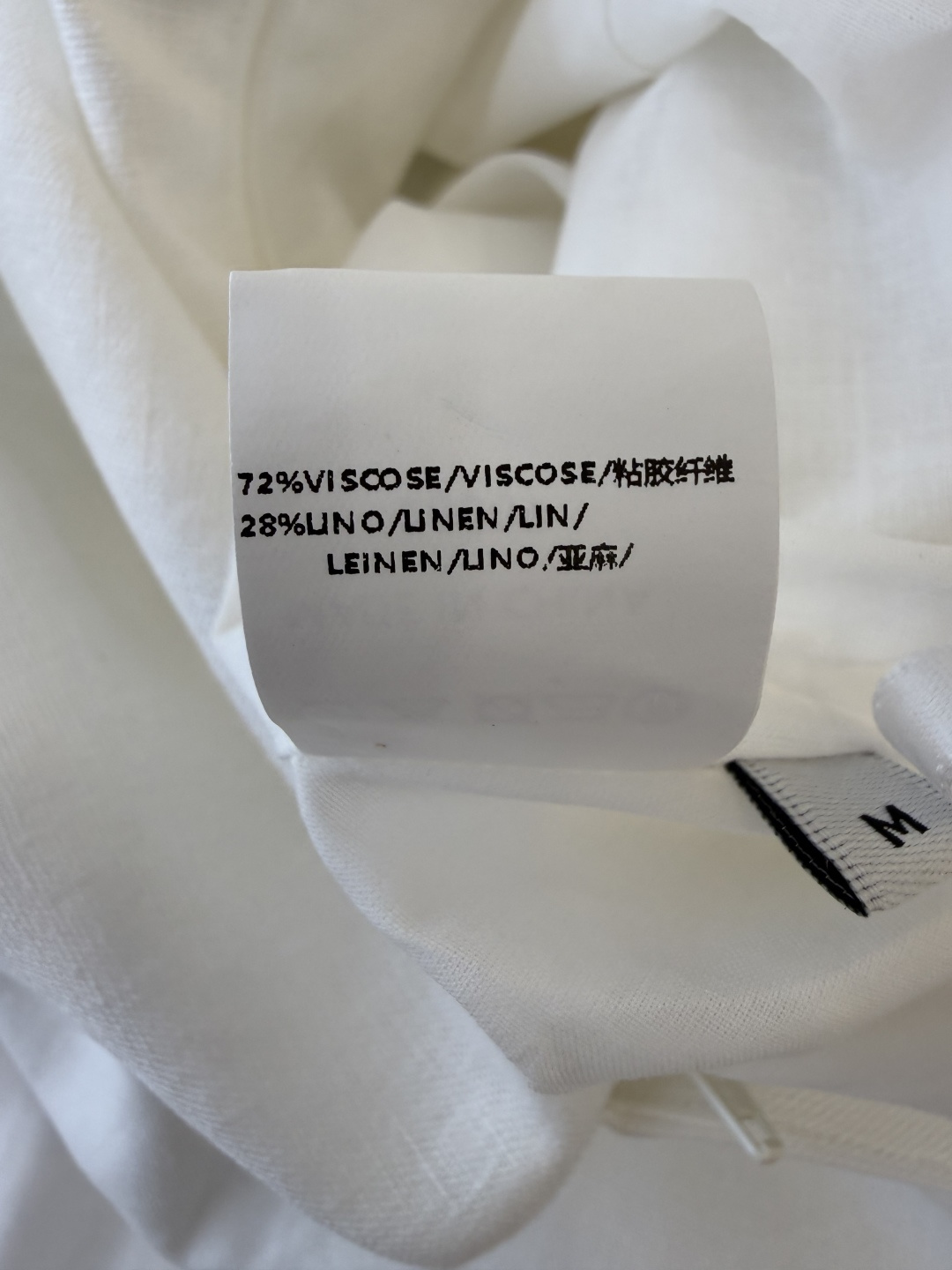 LZ26009#新款半裙💕BC 28%亚麻 大摆长半裙 白色 杏色 SM L