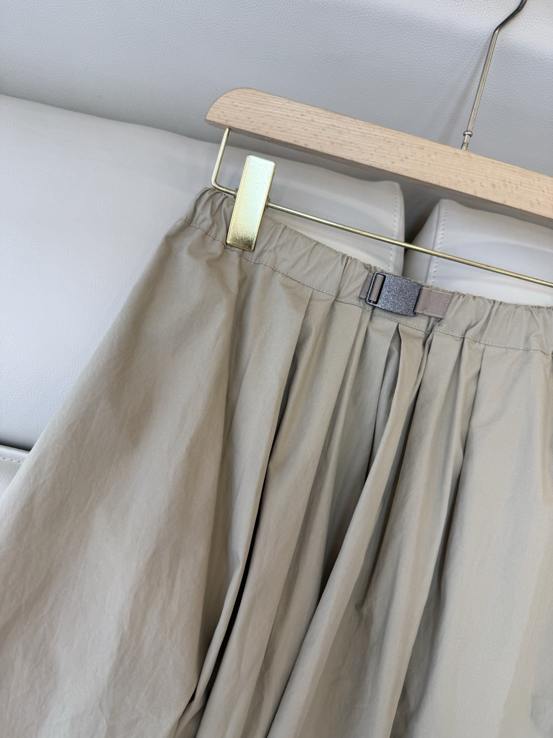 LZ23022#新款半裙💕BC 高端定制款 100%棉 超大裙摆 长半裙 SML