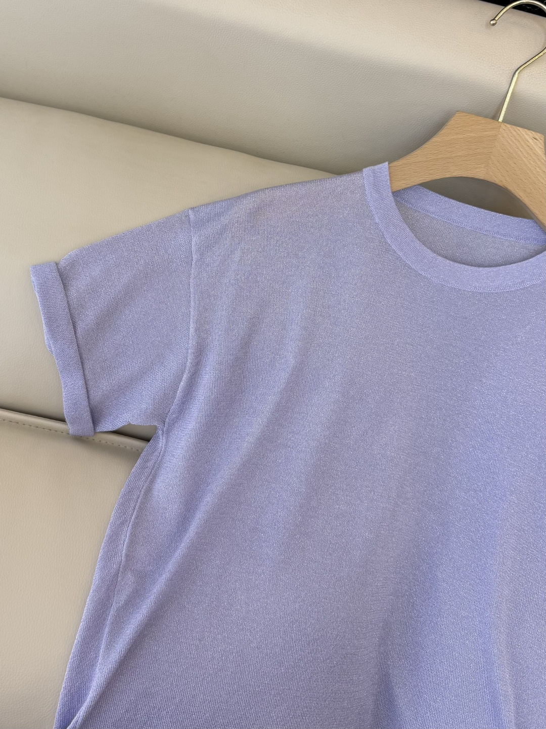 LZ25024M#新款针织💕BC 银丝短袖针织 多色 SML