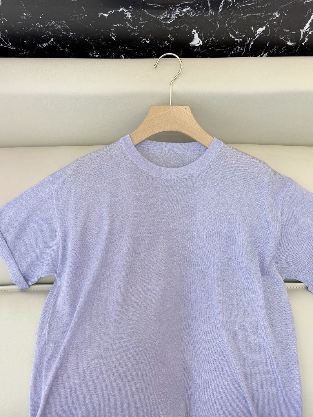 LZ25024M#新款针织💕BC 银丝短袖针织 多色 SML