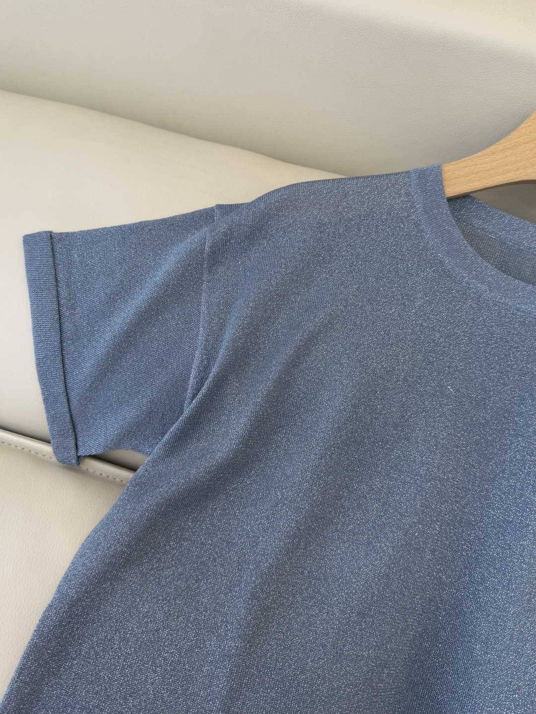 LZ25024M#新款针织💕BC 银丝短袖针织 多色 SML