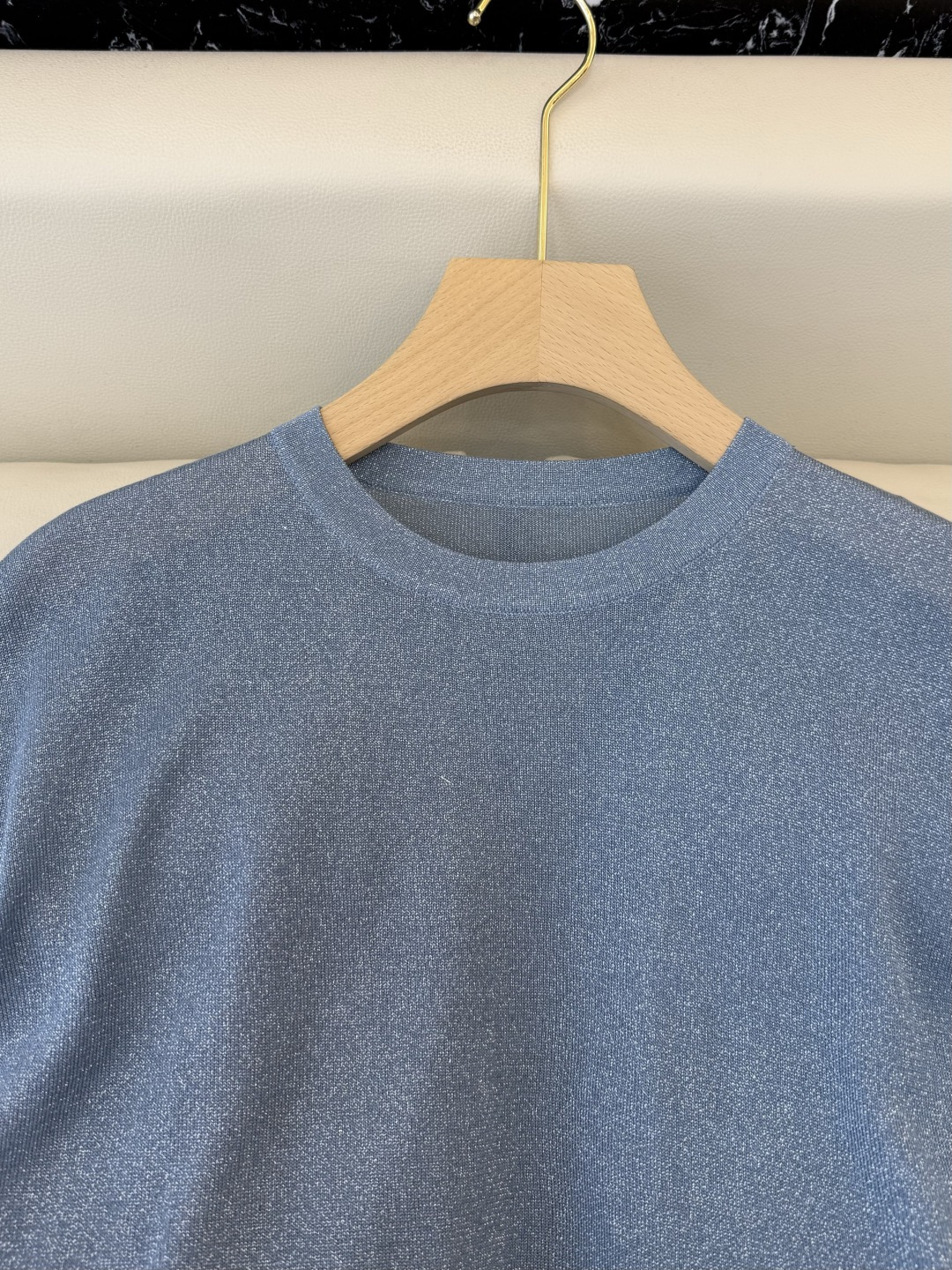 LZ25024M#新款针织💕BC 银丝短袖针织 多色 SML