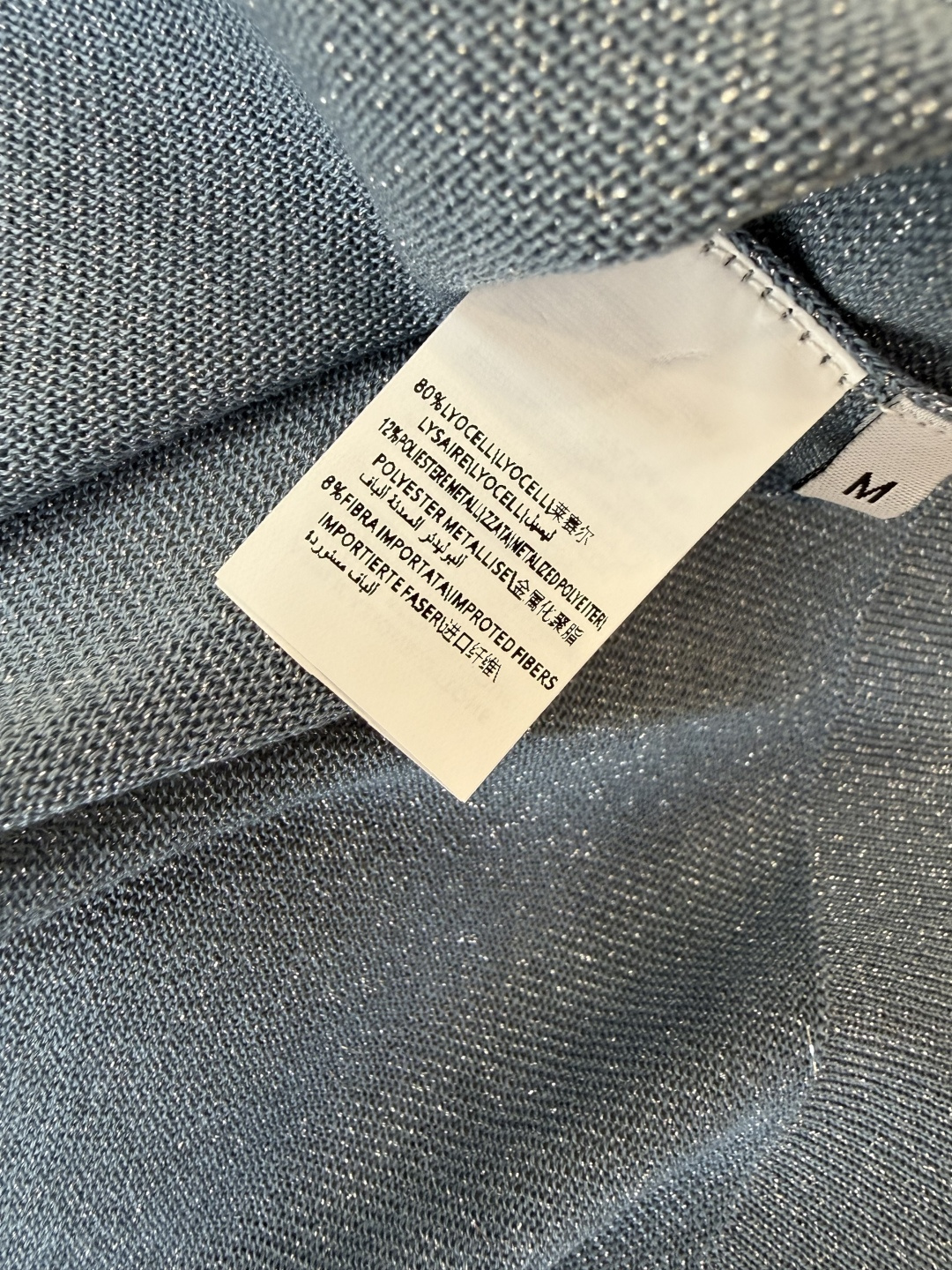 LZ25024M#新款针织💕BC 银丝短袖针织 多色 SML