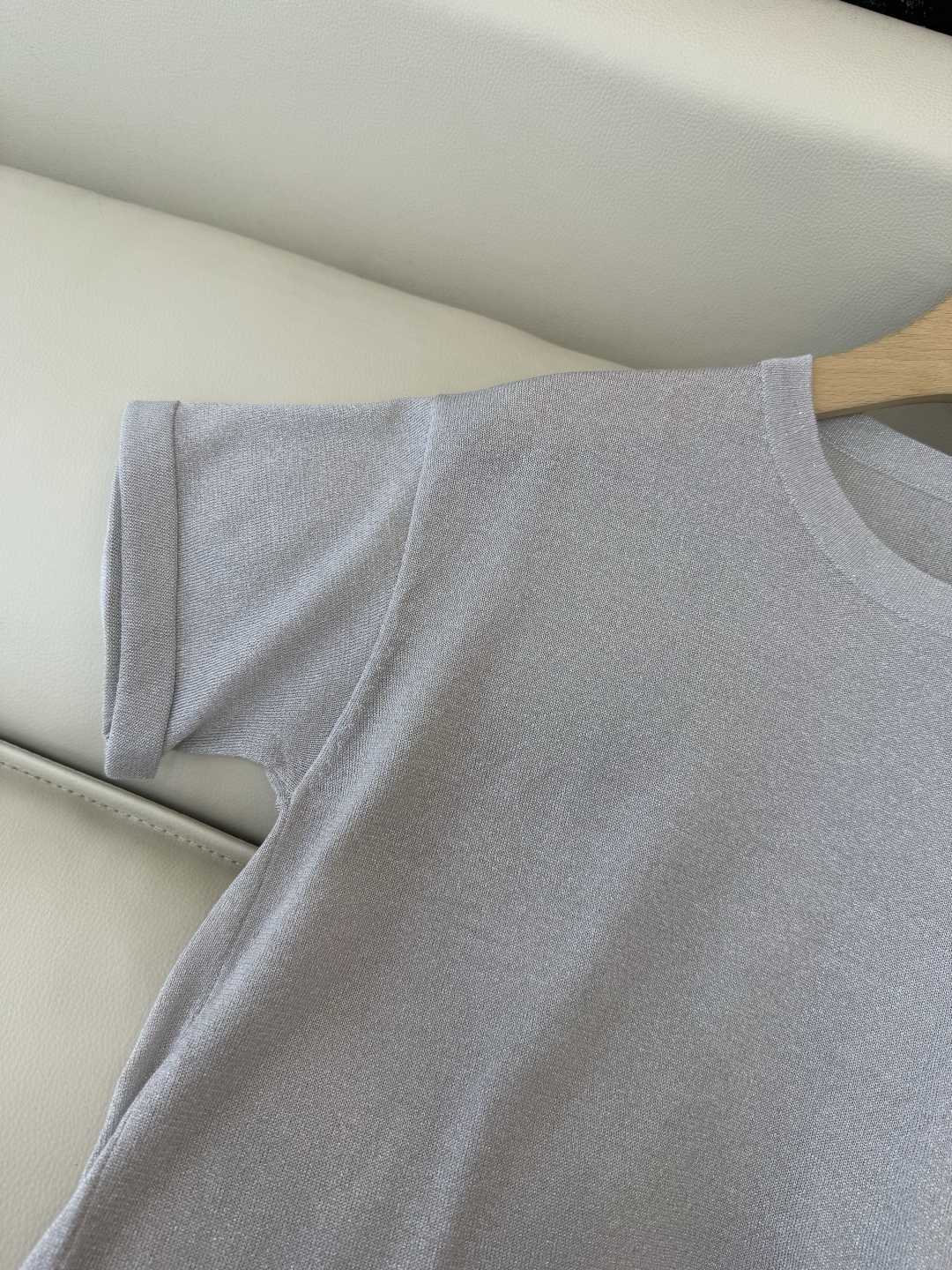 LZ25024M#新款针织💕BC 银丝短袖针织 多色 SML