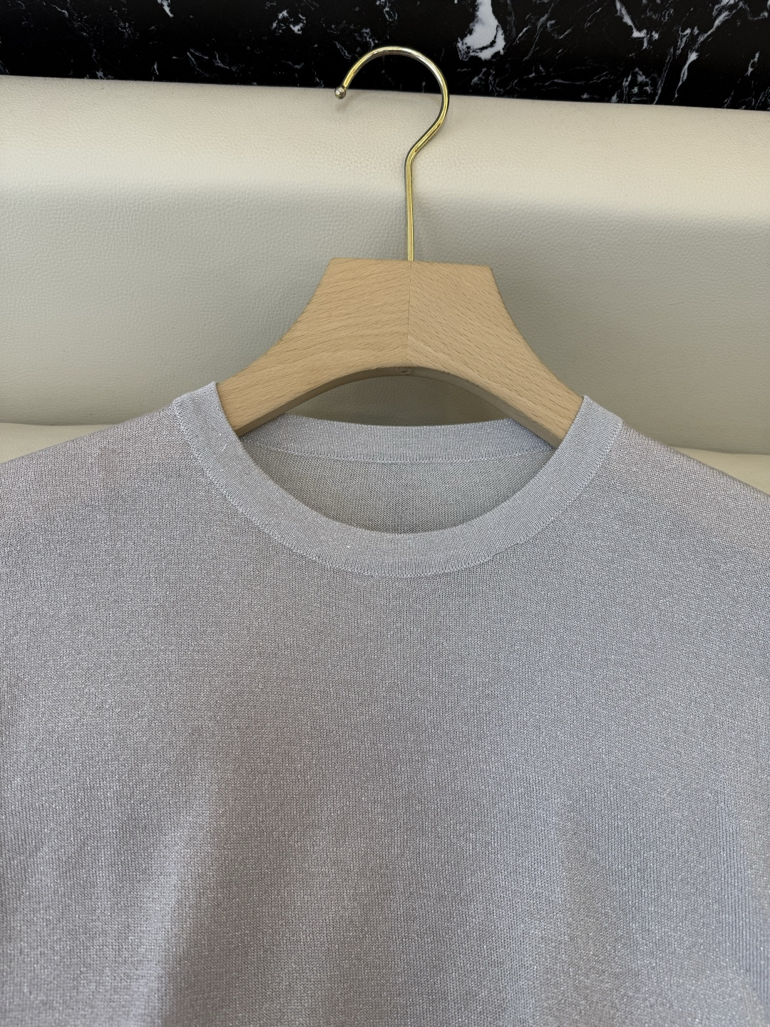 LZ25024M#新款针织💕BC 银丝短袖针织 多色 SML