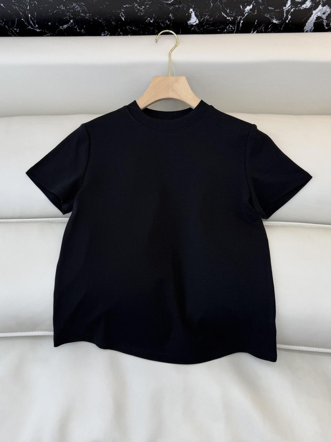 NO:717374,HX001#Factory Special Theory Elastic Cotton Slimming Short Sleeve T-Shirt Multicolor SML,,T-shirt,tees,t-shirt,19860909HX001#工厂特 Theory 弹力棉 显瘦短袖T恤 多色 SML,,T-shirt,tees，t-shirt,,Women's clothing