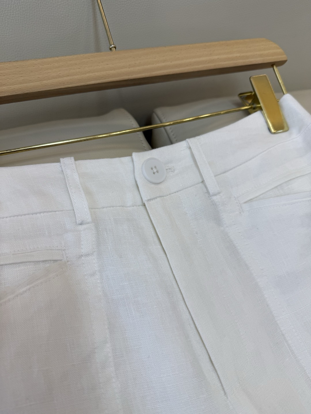 SY012#新款裤子P超级百搭款 100% 亚麻 显瘦长裤 咖色 绿色 白色 SMLXL