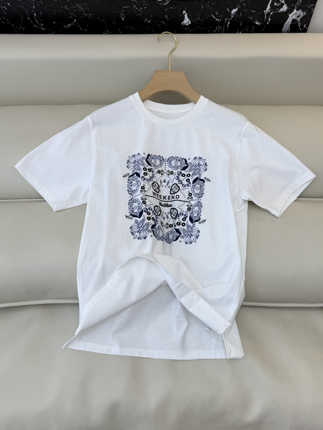 CK053#工厂特批175‼️Max weekend 印花字母logo 短袖T恤 SML