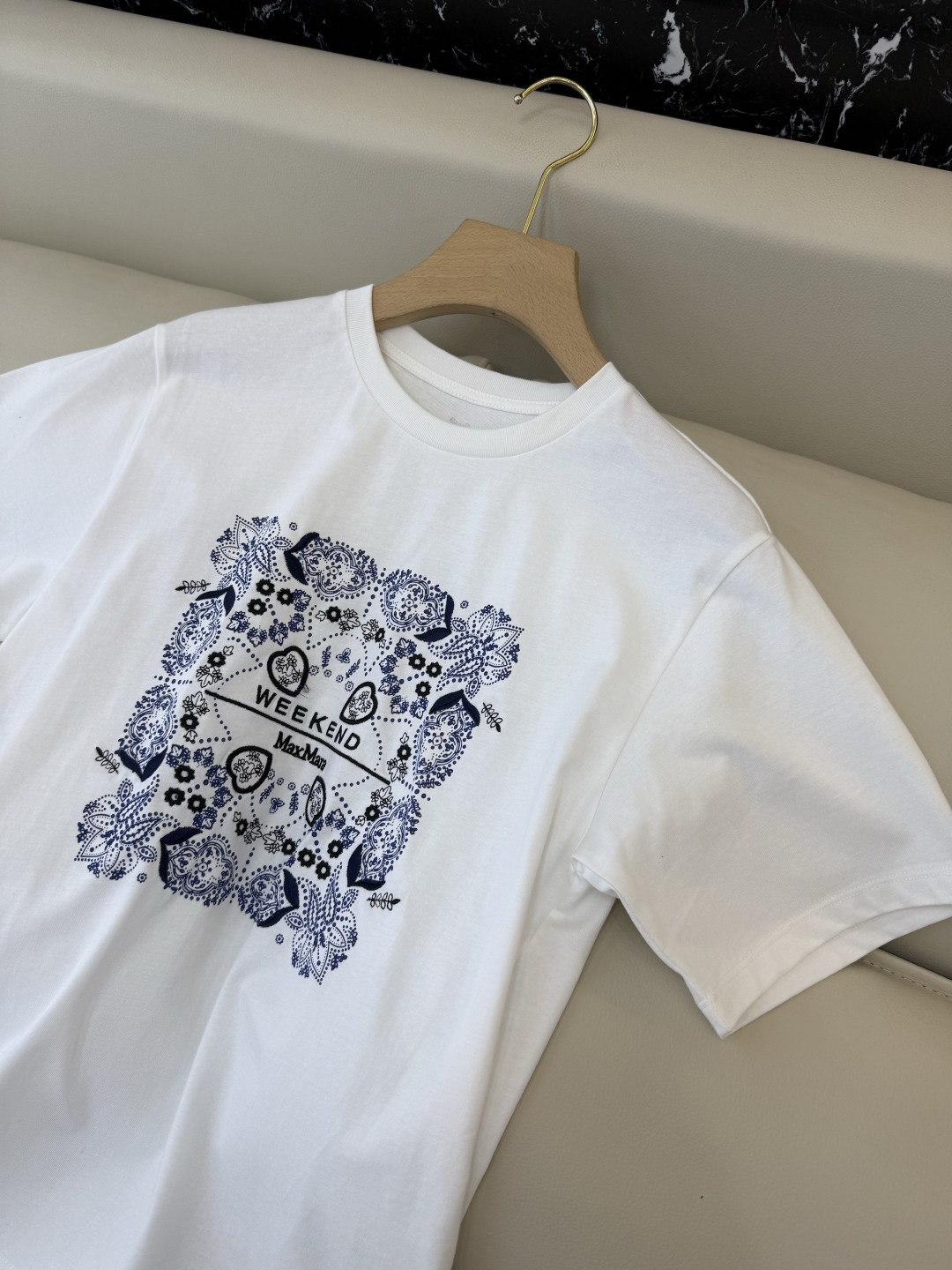 CK053#工厂特批175‼️Max weekend 印花字母logo 短袖T恤 SML