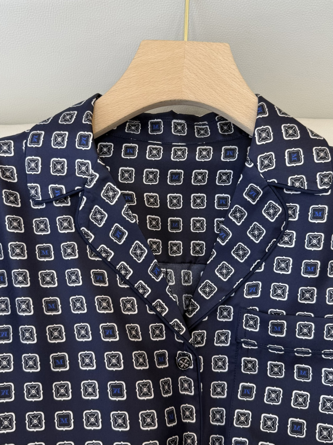 BS1112#新款真丝衬衫💕Max mara 印花 100% 真丝衬衫 SMLXL