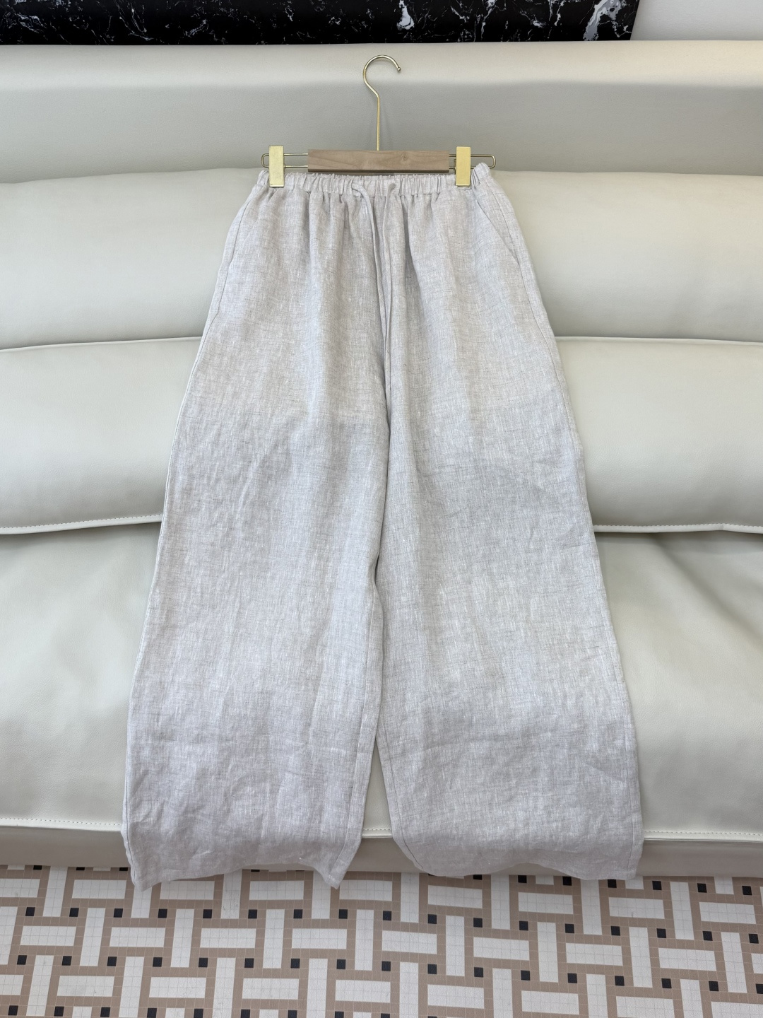 NO:734645,YM077# Factory Linen Versatile Wide Leg Pants Multicolor SMLXL,,19860909YM077#工厂 亚麻 百搭阔腿裤 多色 SMLXL,,,Women's clothing