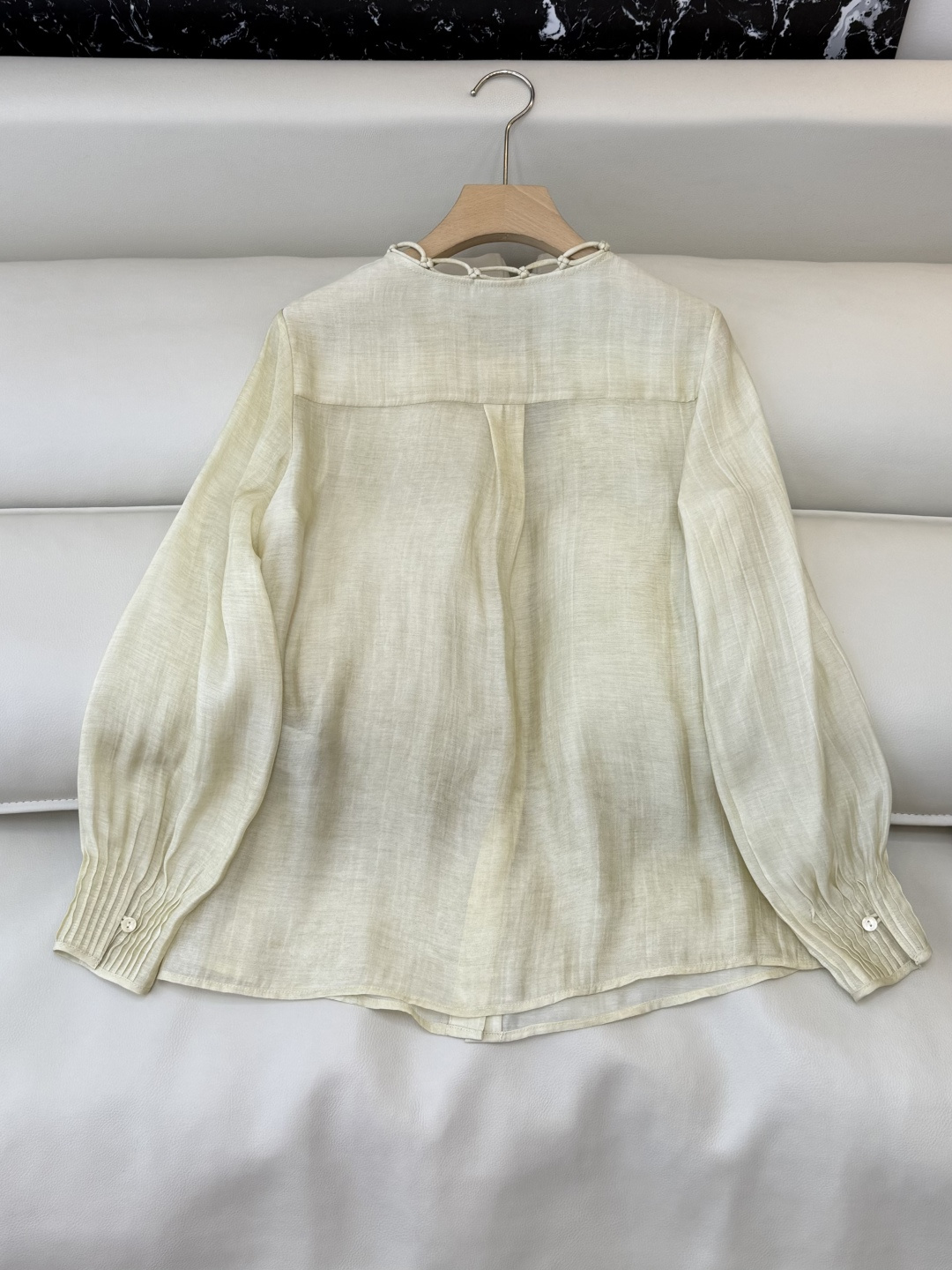 FY094#新款衬衫‼️50%天丝50%麻 长袖衬衫 两色 SMLXL