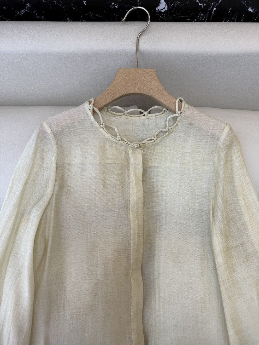 FY094#新款衬衫‼️50%天丝50%麻 长袖衬衫 两色 SMLXL