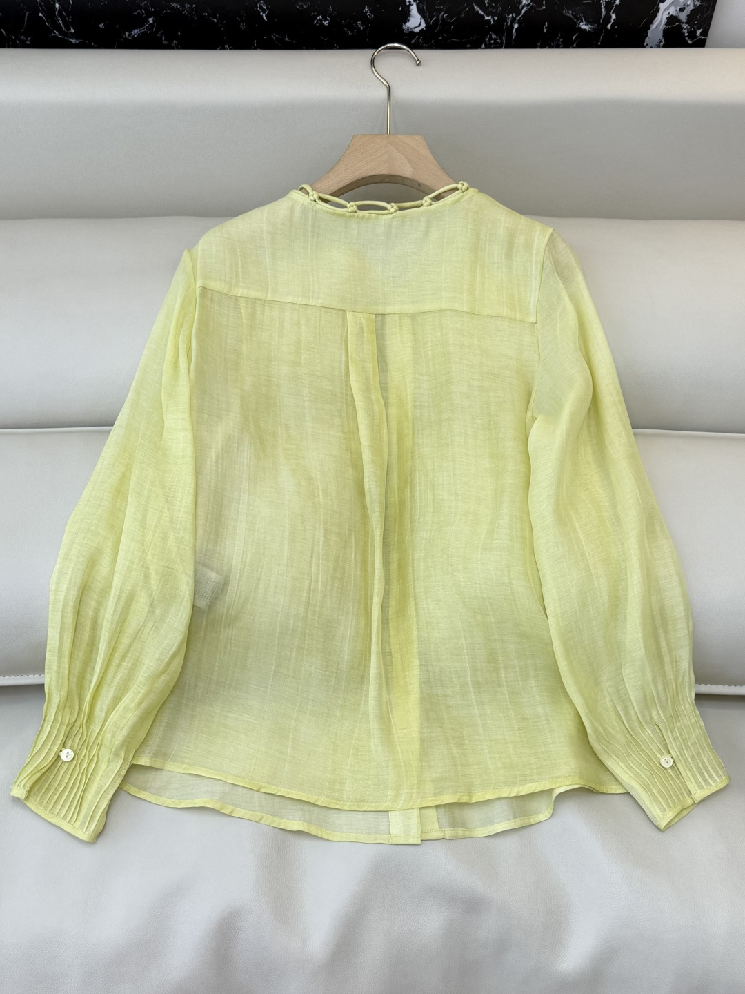 FY094#新款衬衫‼️50%天丝50%麻 长袖衬衫 两色 SMLXL