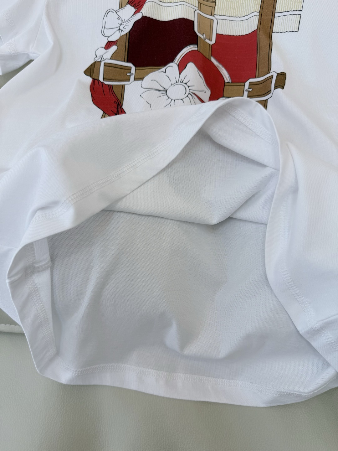 QG0157#新款T恤⚠️‼️H家 爱马仕 独家版 印花 短袖T恤 黑色 白色 樱桃红 SML