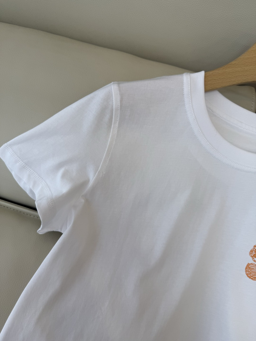 QG0156#新款T恤⚠️‼️H家 爱马仕 独家版 印花 短袖T恤 黑色 白色 SML