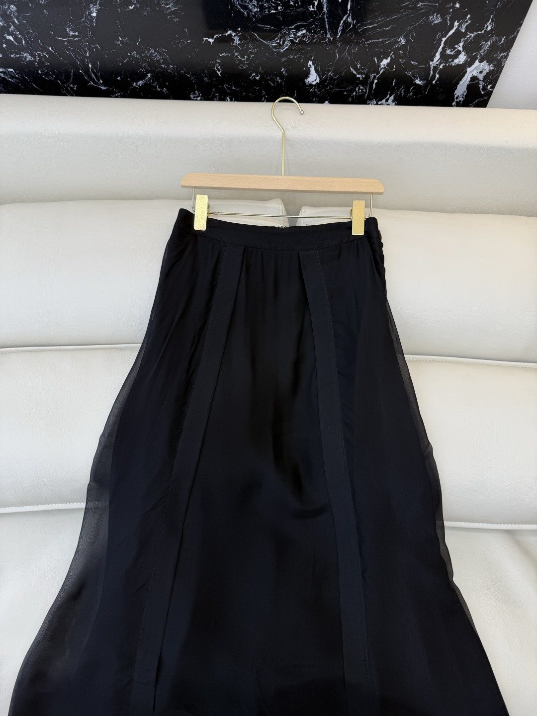 LZ26011#新款半裙🌾BC 大爆款 30%桑蚕丝 真丝飘逸长半裙 两色 SML