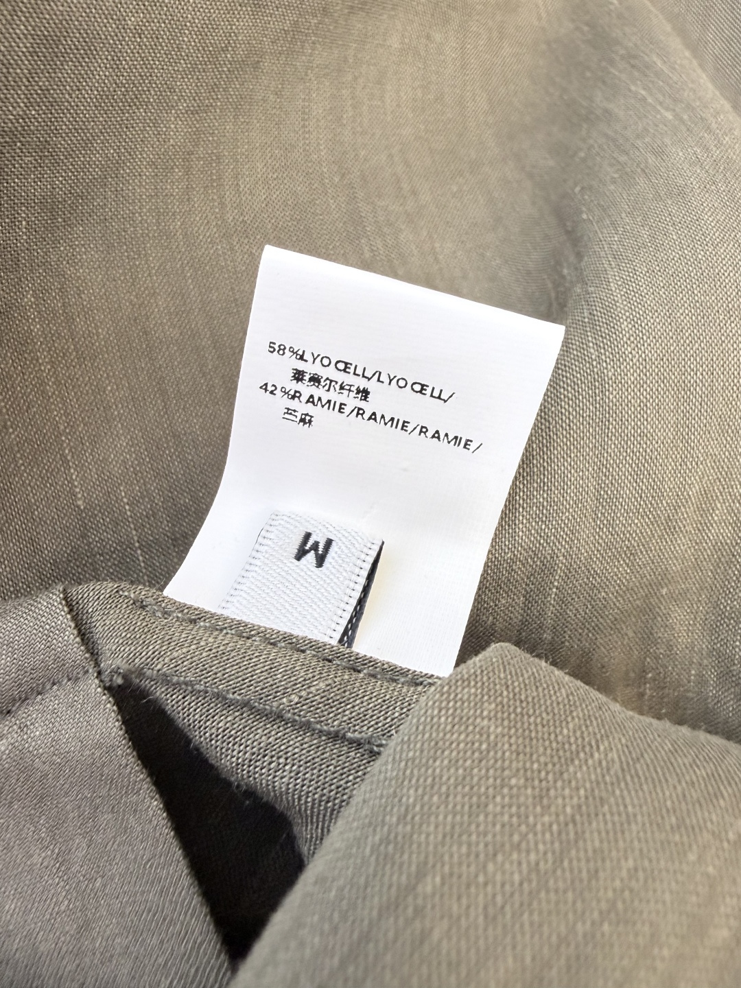 LZ26020#新款衬衫🌾BC 42% 苎麻 显瘦 V领 长袖衬衫 粉色 咖色 白色 SML