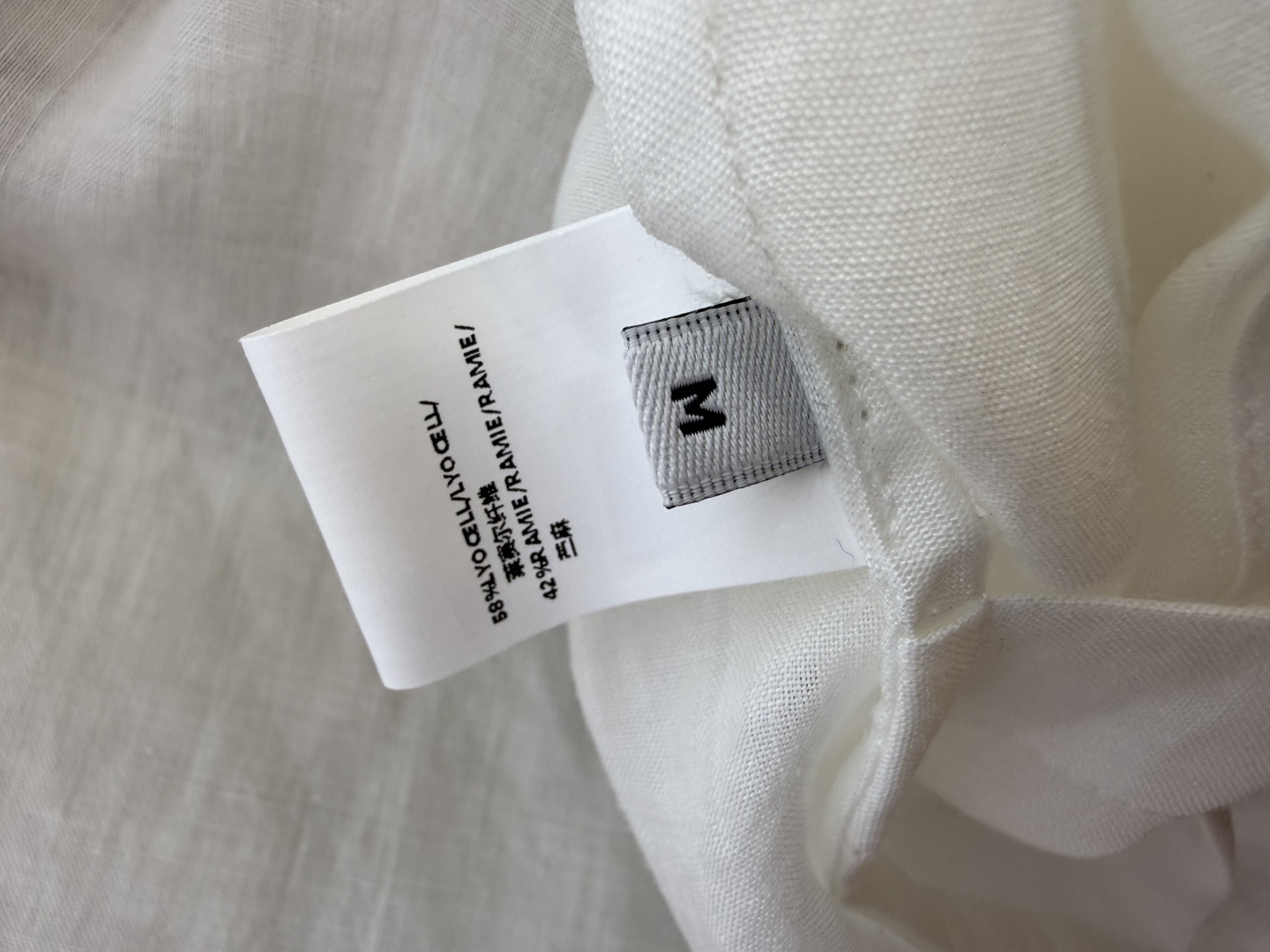 LZ26020#新款衬衫🌾BC 42% 苎麻 显瘦 V领 长袖衬衫 粉色 咖色 白色 SML