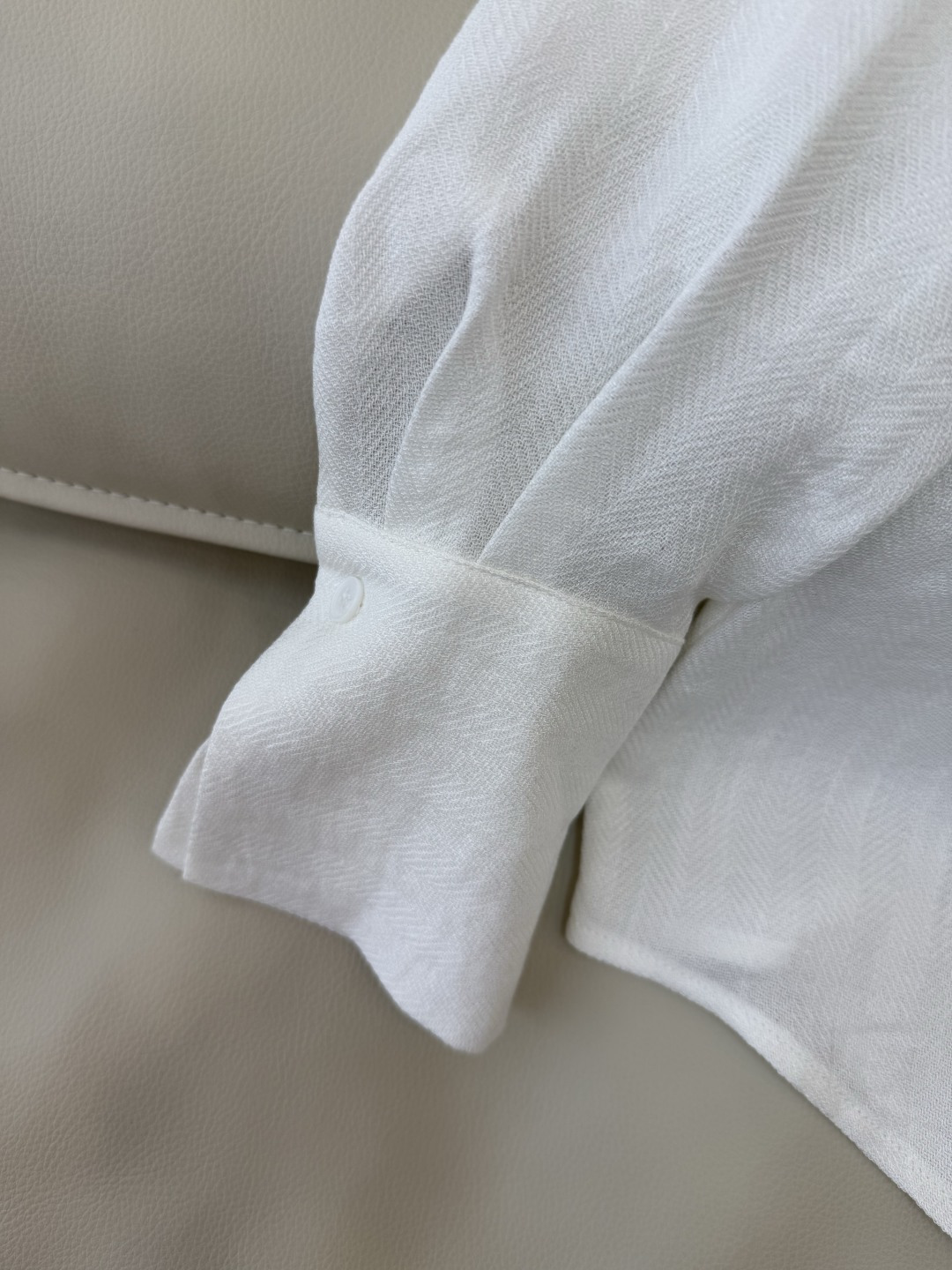 LS002#新款衬衫⚠️‼️the row 30% 天丝 40% 亚麻 极简风长袖衬衫 白色 S-XL