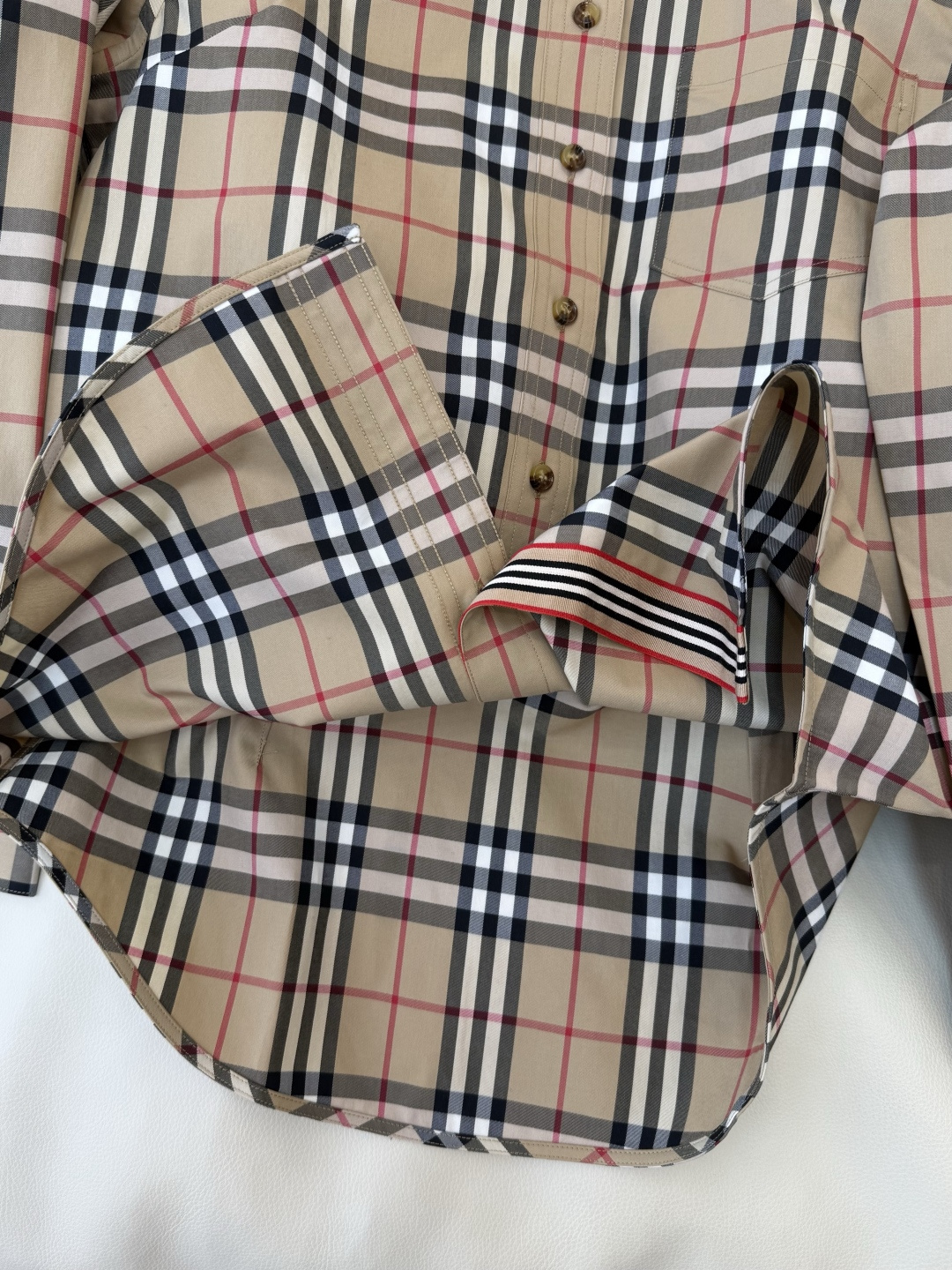 BM004#新款衬衫‼️B家 细格子 对格长袖衬衫 UK4/6/8/10/12