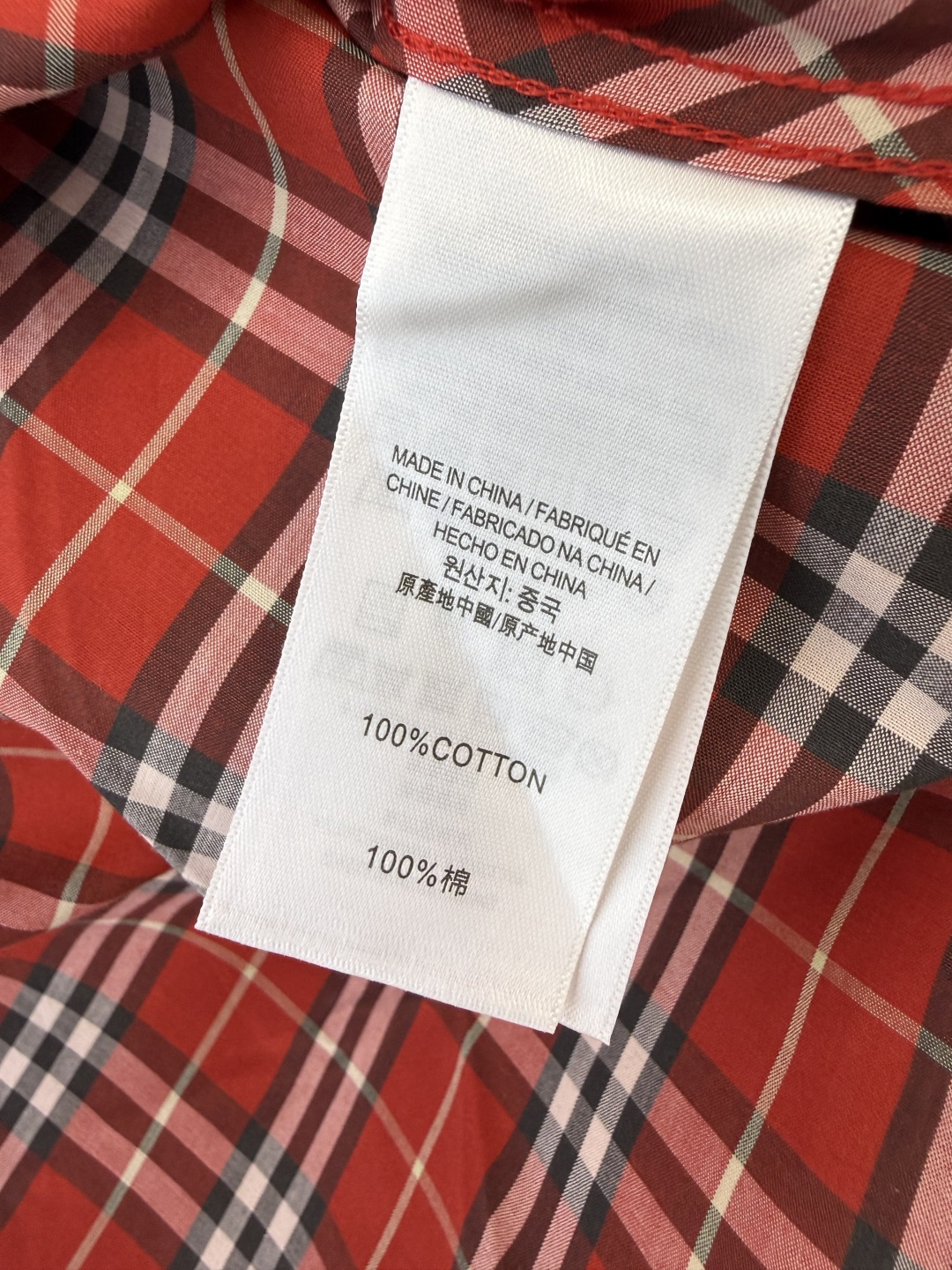 BM005#新款衬衫‼️B家 细格子 对格菱形格 长袖衬衫 三色 SML