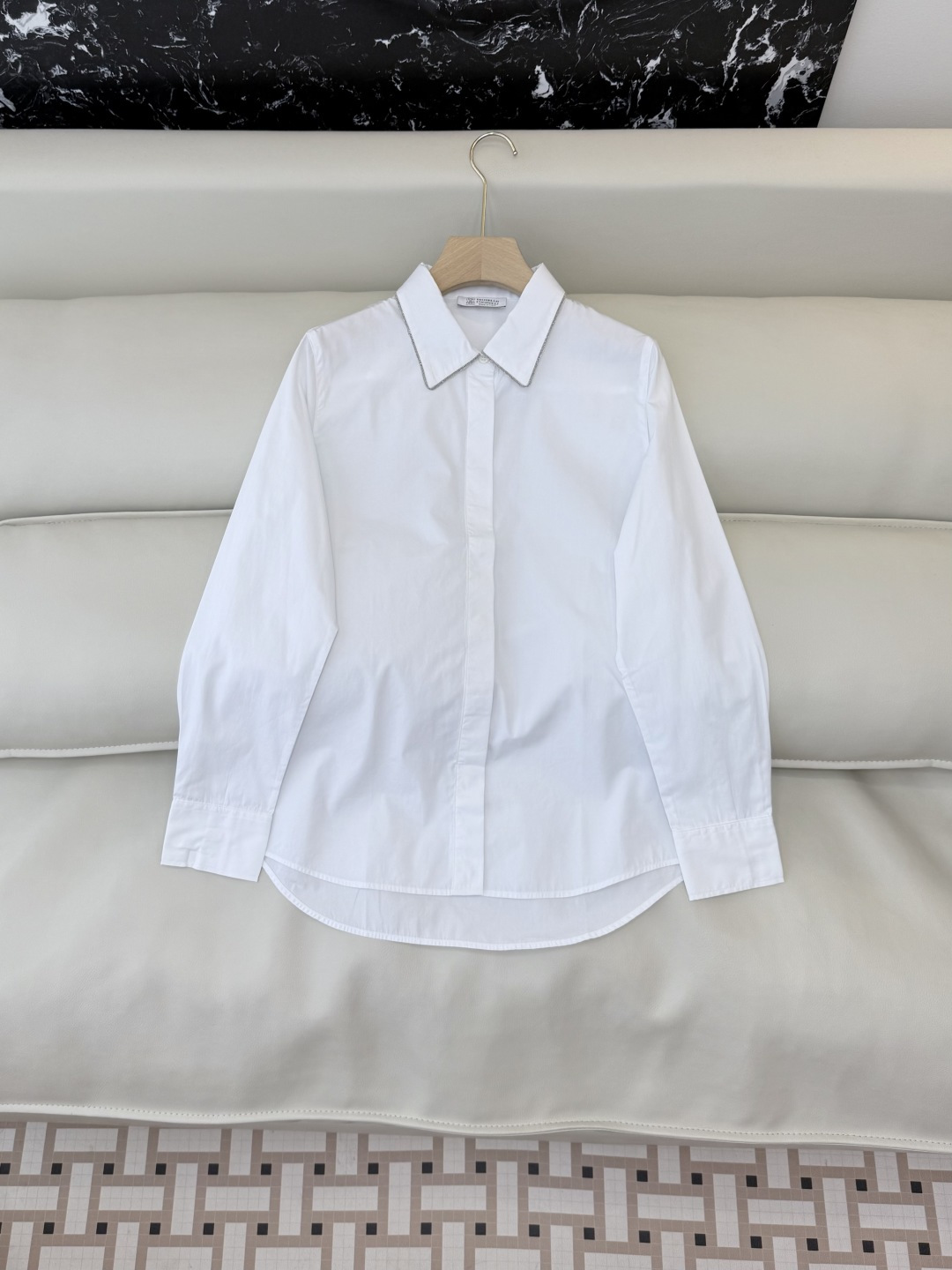 BM012#新款衬衫‼️BC 链条领 长袖衬衫 36/38/40