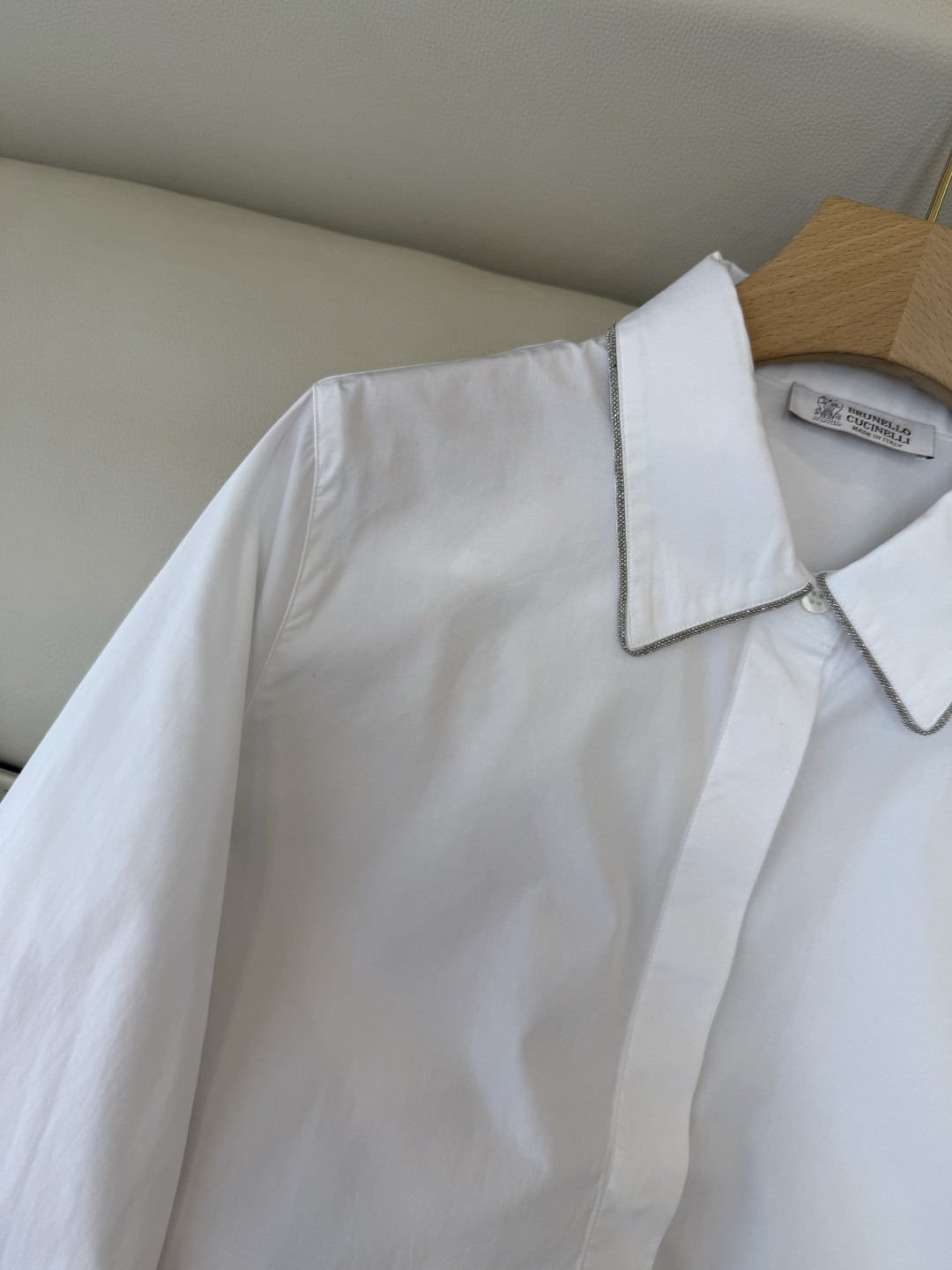 BM012#新款衬衫‼️BC 链条领 长袖衬衫 36/38/40