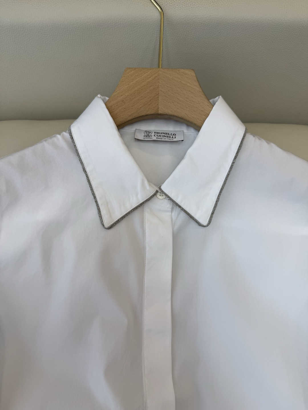 BM012#新款衬衫‼️BC 链条领 长袖衬衫 36/38/40