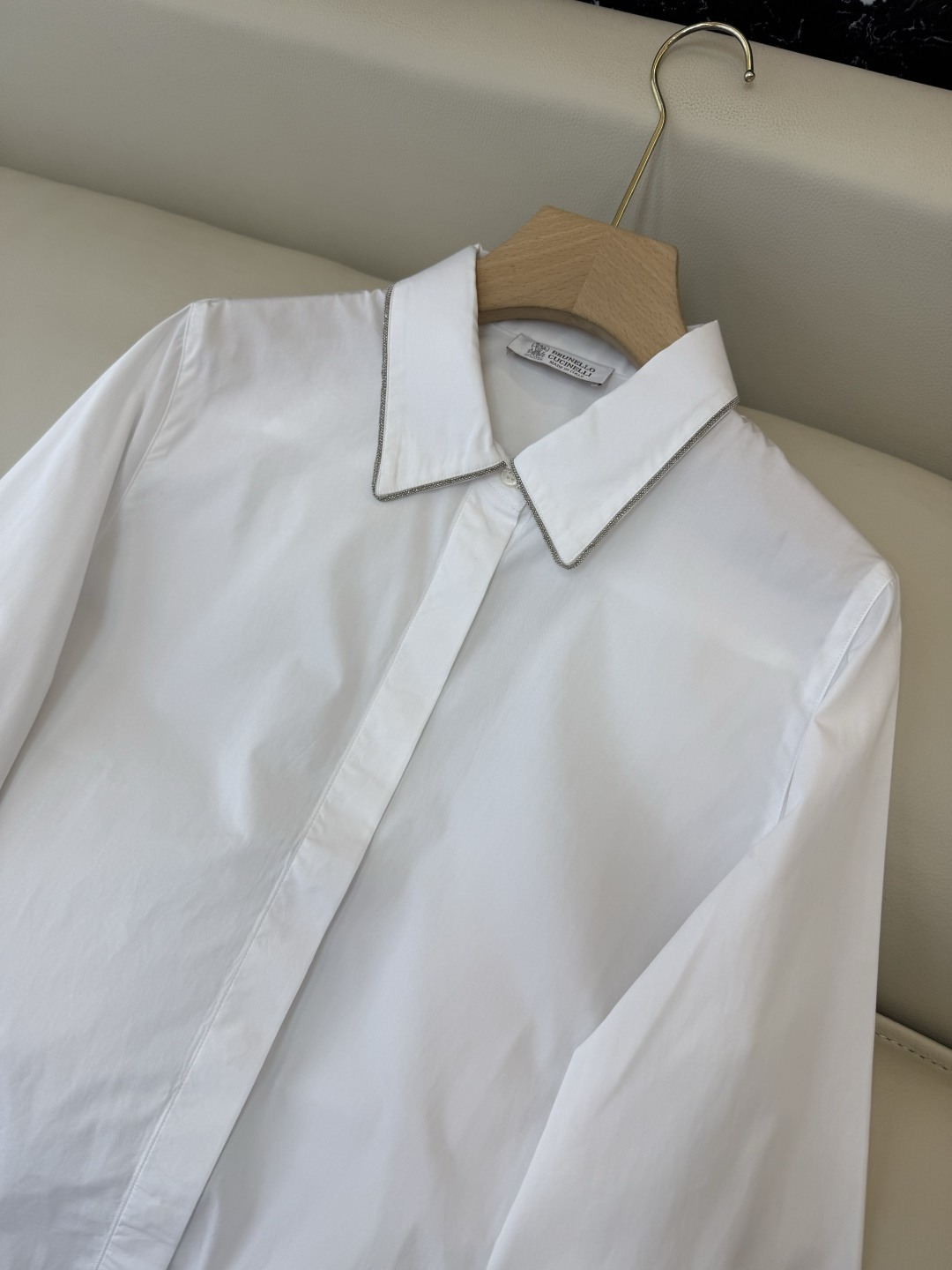 BM012#新款衬衫‼️BC 链条领 长袖衬衫 36/38/40