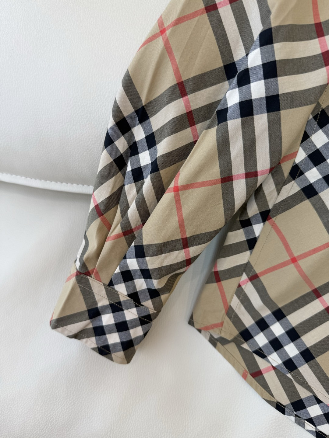 BM009#新款衬衫‼️B家 菱形格 大格纹 对格长袖衬衫 UK6/8/10