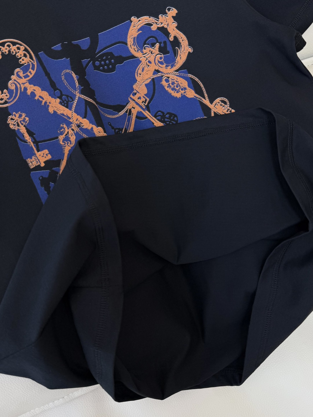 QG0161#新款T恤⚠️‼️H家 独家版 ‼️爱马仕 顶级版 印花 短袖T恤 四色36/38/40