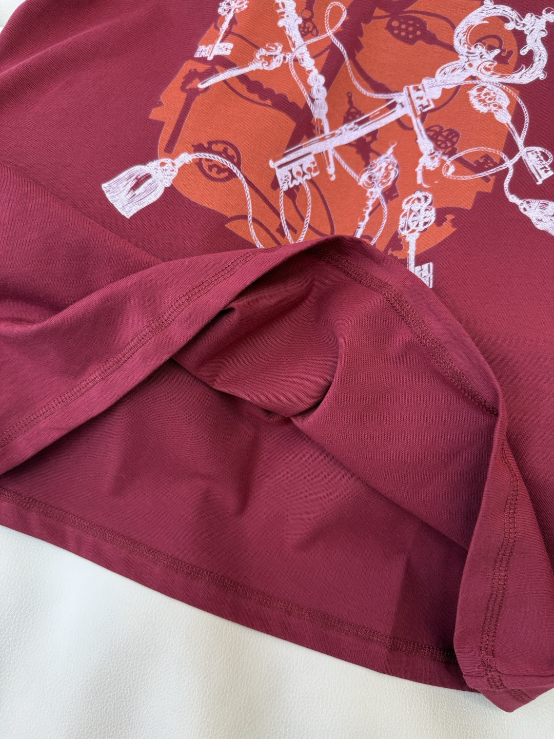 QG0161#新款T恤⚠️‼️H家 独家版 ‼️爱马仕 顶级版 印花 短袖T恤 四色36/38/40