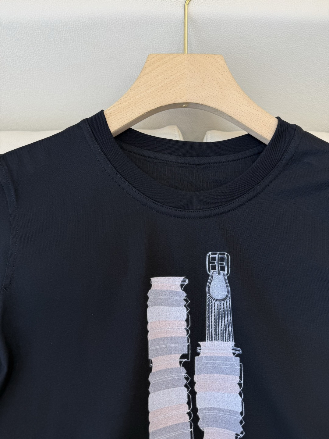 QG0162#新款T恤⚠️‼️H家 独家版 ‼️爱马仕 顶级版 印花 短袖T恤 粉色 车厘子红 黑色 白