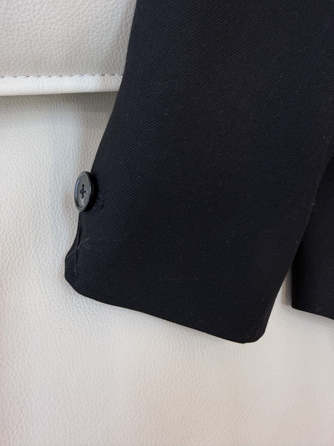 HXZ081#新款外套💕Cel* 30% 羊毛 修身款 西装外套 杏色 黑色 SMLXL