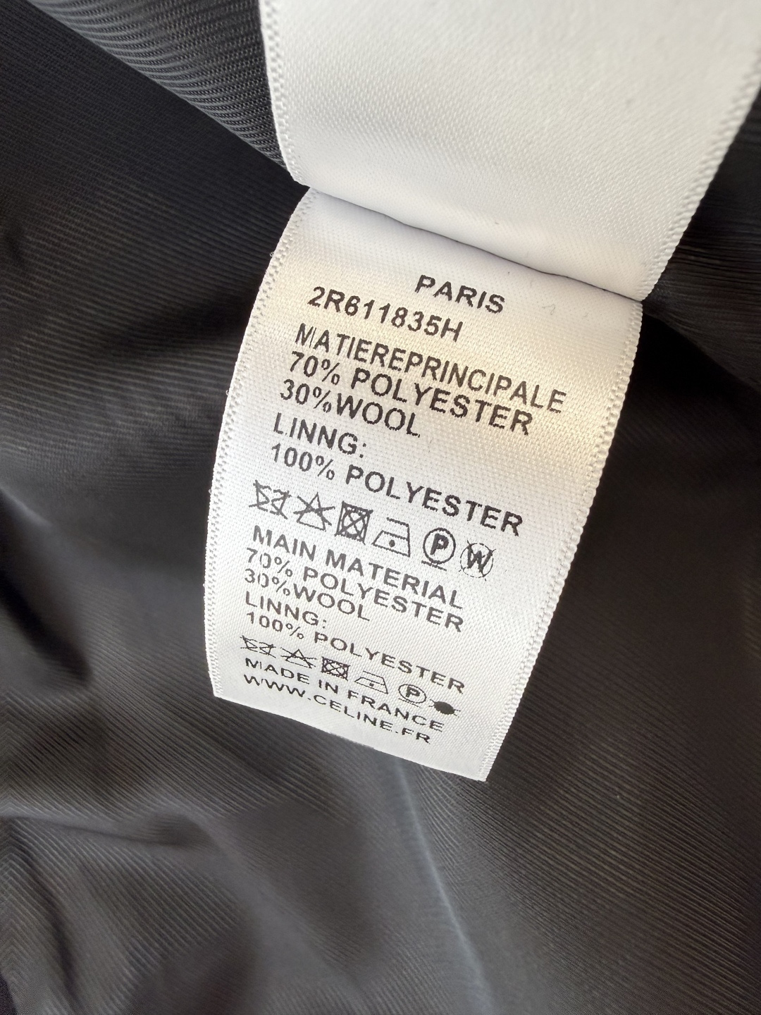 HXZ081#新款外套💕Cel* 30% 羊毛 修身款 西装外套 杏色 黑色 SMLXL