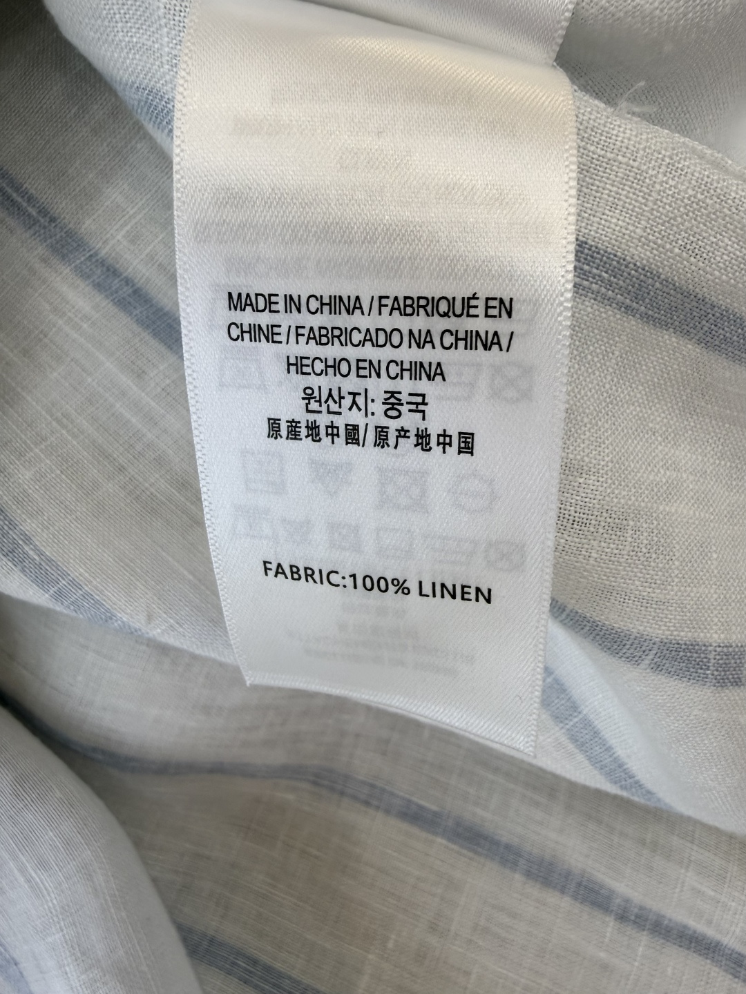 BM011#新款衬衫‼️Polo 亚麻 条纹印花 对格长袖衬衫 SMLXL