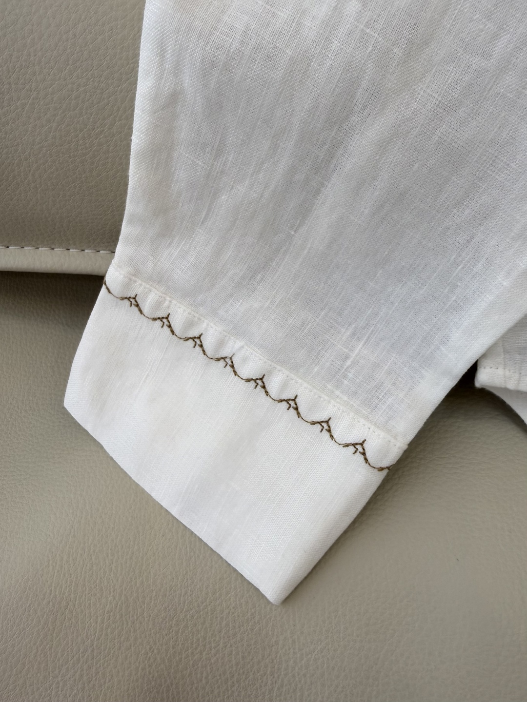 BM002#新款衬衫‼️zim… 绣花 亚麻 长袖衬衫 SML