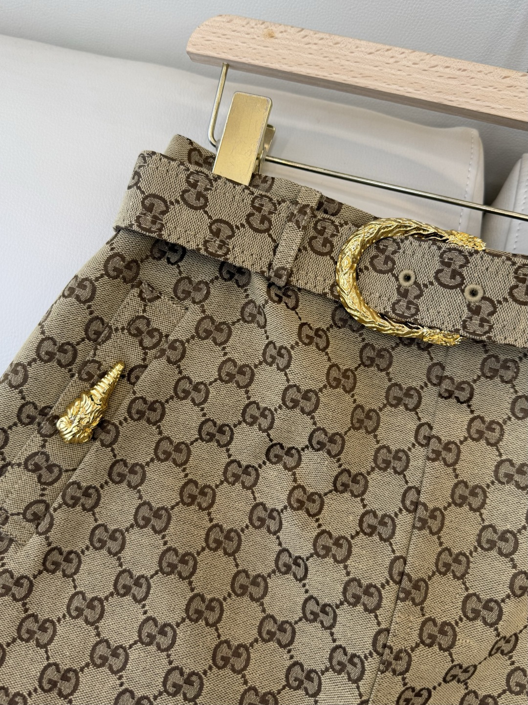 GU011#新款半裙‼️GU 家 最新款 提花 短半裙 SML