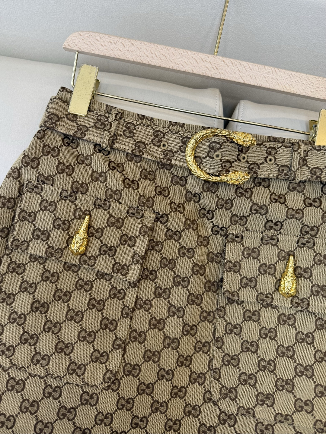 GU012#新款半裙‼️GU 家 最新款 提花 长半裙 SML