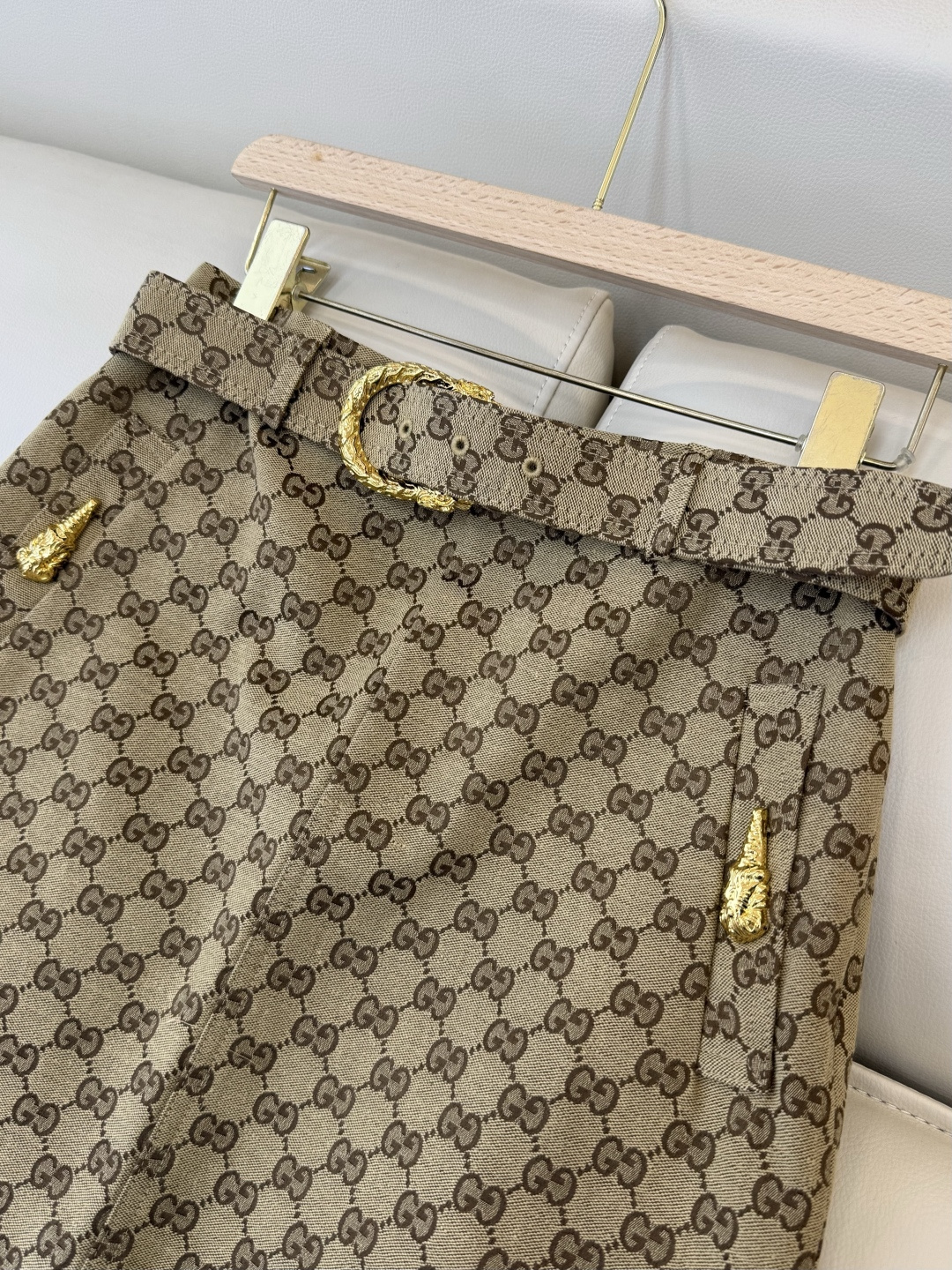 GU011#新款半裙‼️GU 家 最新款 提花 短半裙 SML