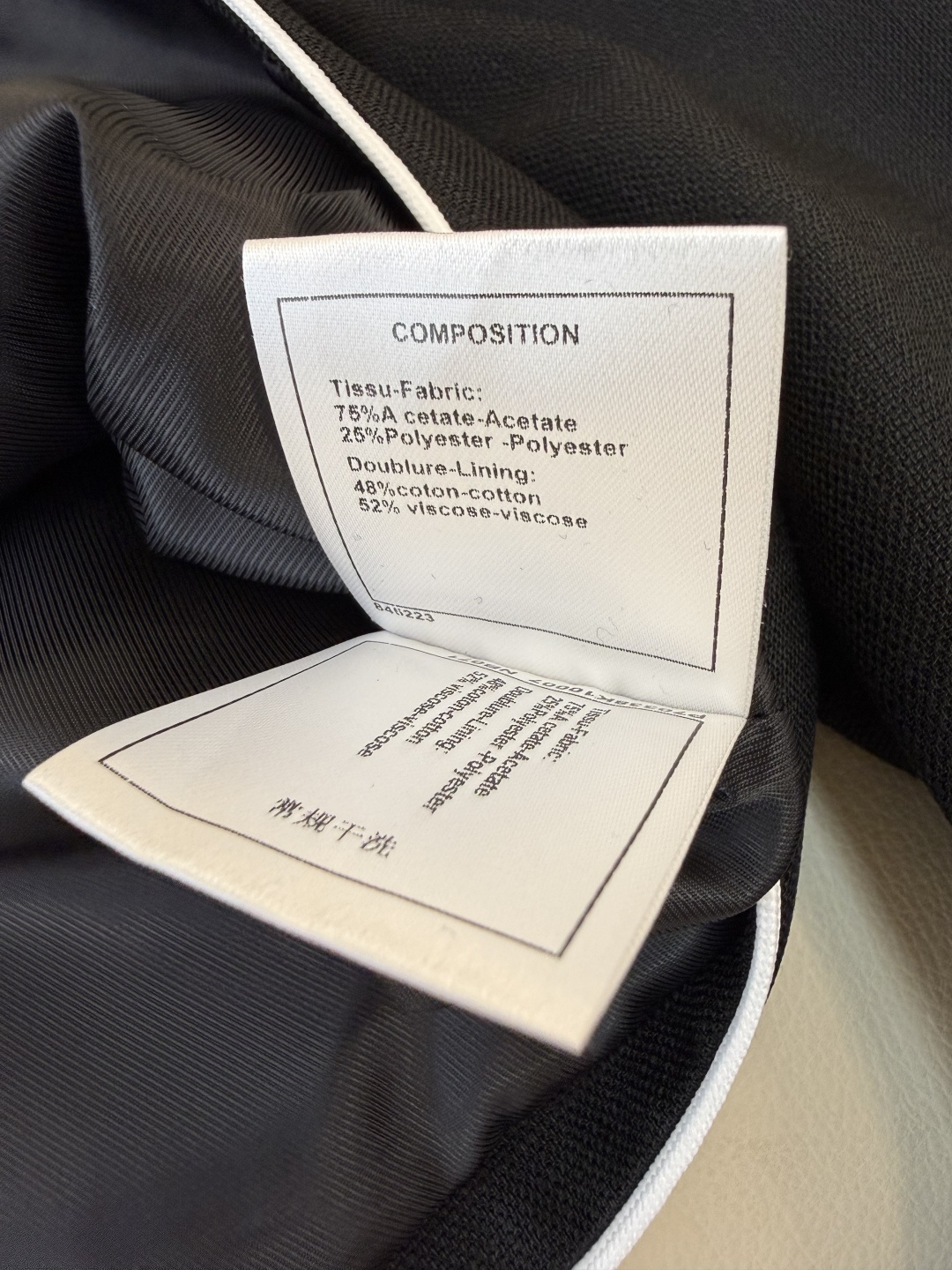 HXZ085#新款外套💕CH小香 多口袋 西装外套 白色 黑色 SMLXL