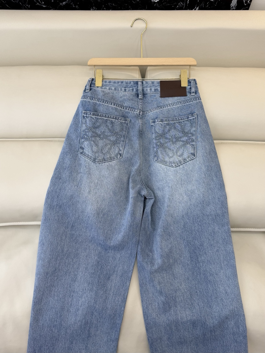 CK063#P⚠️特批‼️Loe* 显瘦显腿长 弹力棉 牛仔裤 蓝色 S-XL