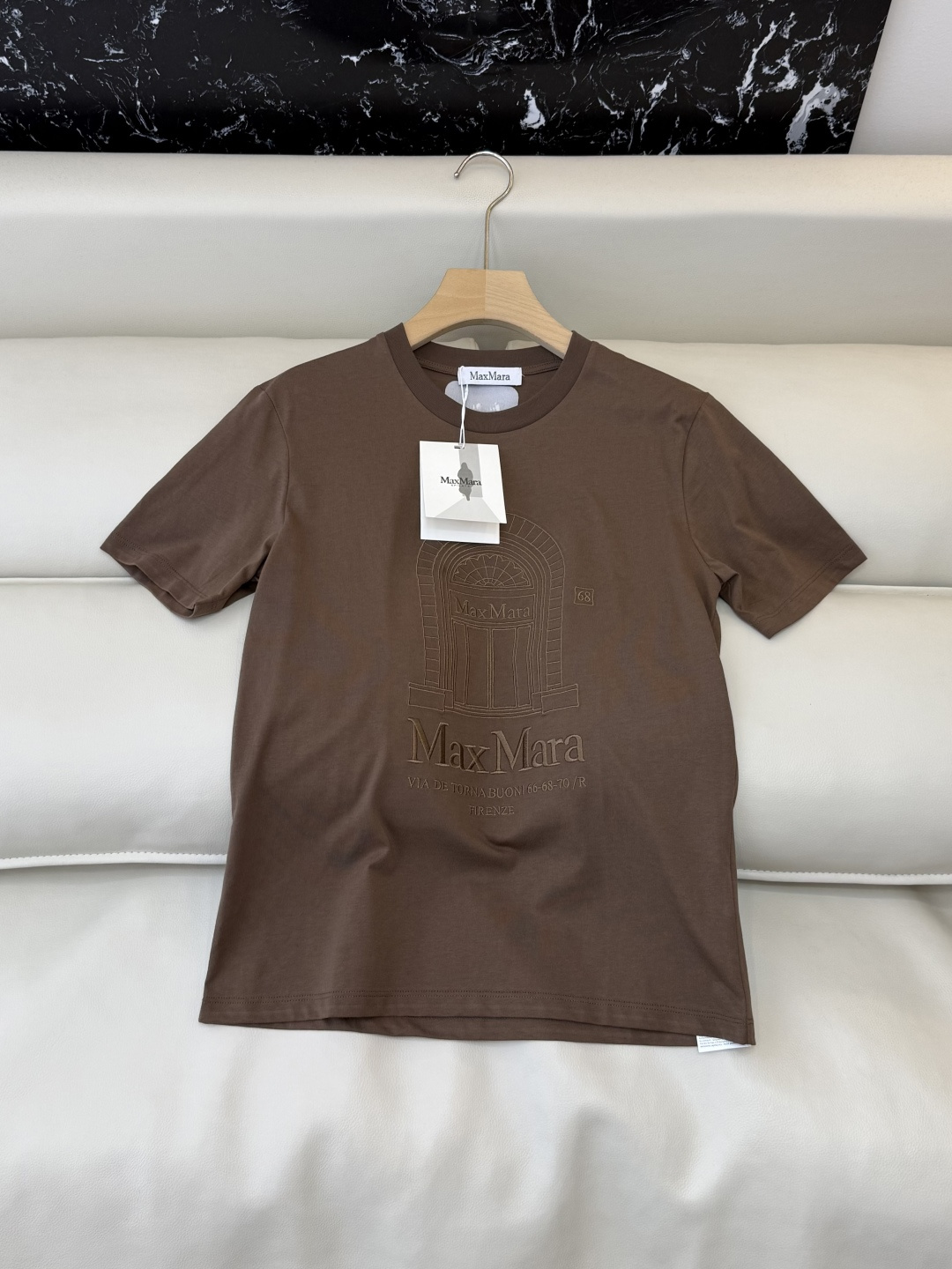 NO:739995,CK064# Factory Max * weekend letter embroidered logo short-sleeved T-shirt three colors SML,, T-shirt, tees, t-shirt,19860909CK064#工厂 Max * weekend 字母绣花logo 短袖T恤 三色 SML,,T-shirt,tees，t-shirt,,Women's clothing