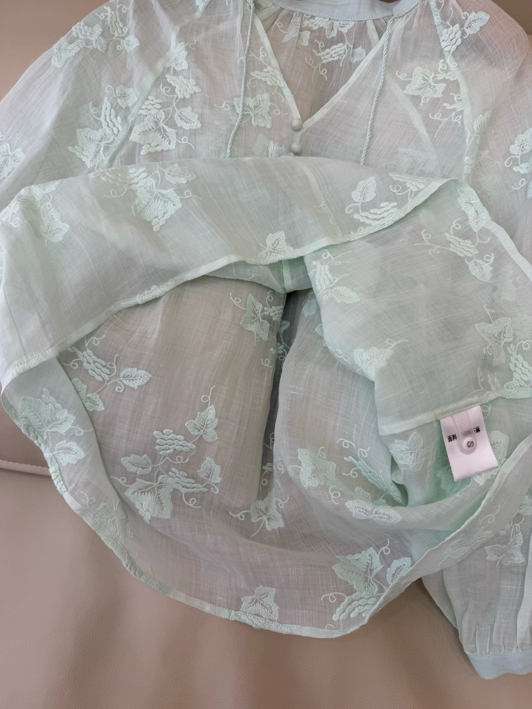 YM097#新款套装‼️zim 100%亚麻绣花上衣 ➕短裤 套装 白色 浅蓝色 浅黄色 SMLXL