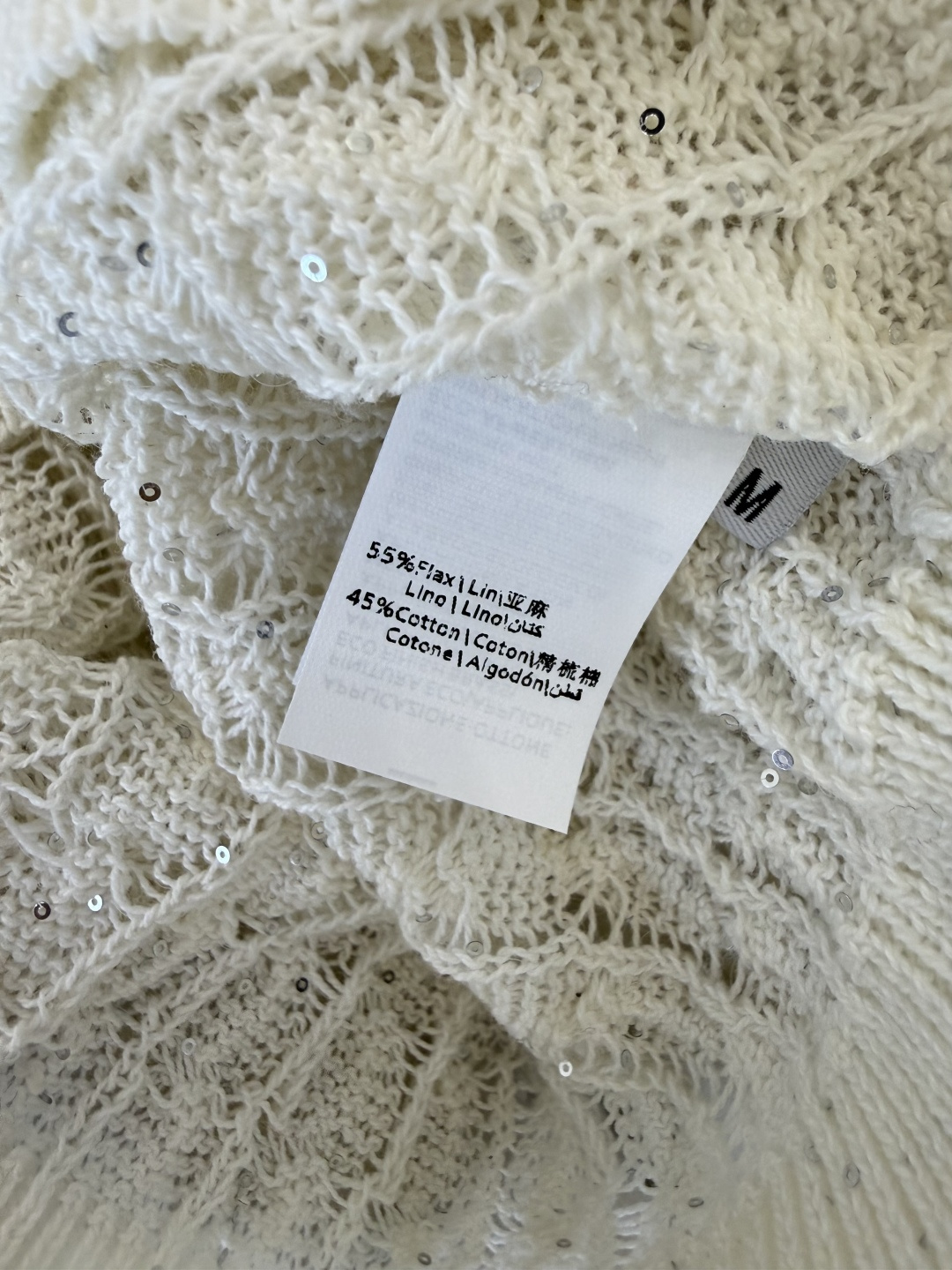 LZM26007#新款背心💕Bc 最新款 镂空无袖背心 杏色 白色 SML