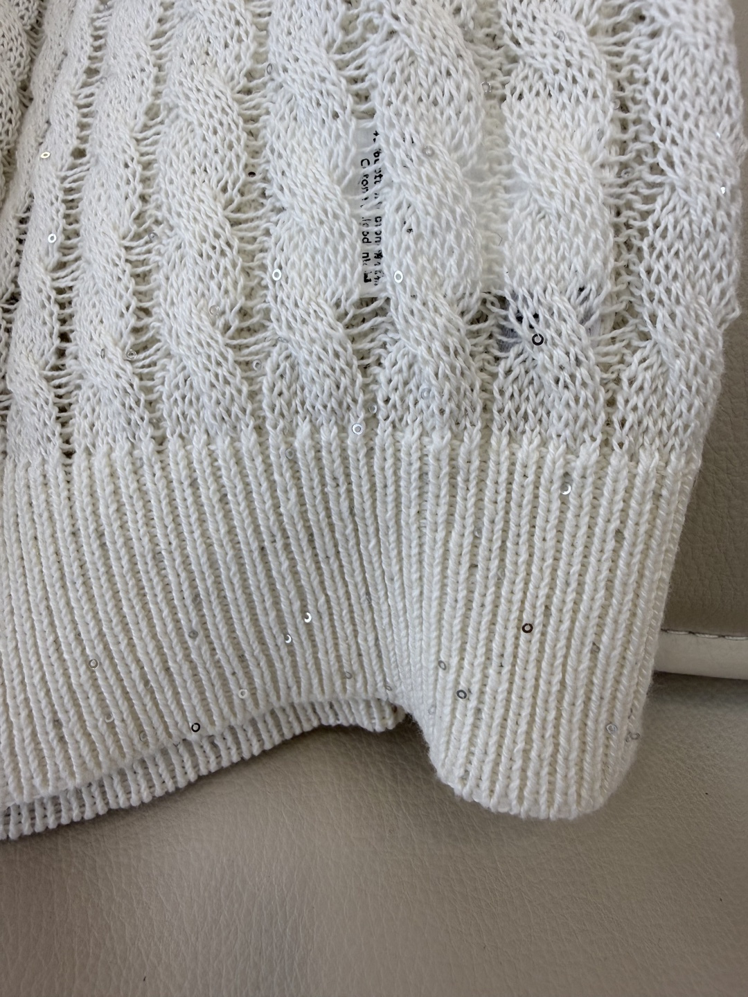 LZM26007#新款背心💕Bc 最新款 镂空无袖背心 杏色 白色 SML